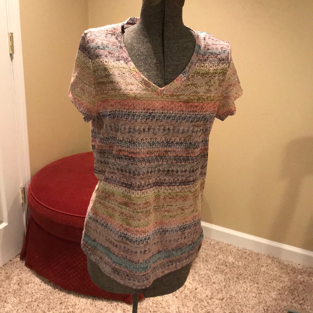 Prana vneck tee shirt